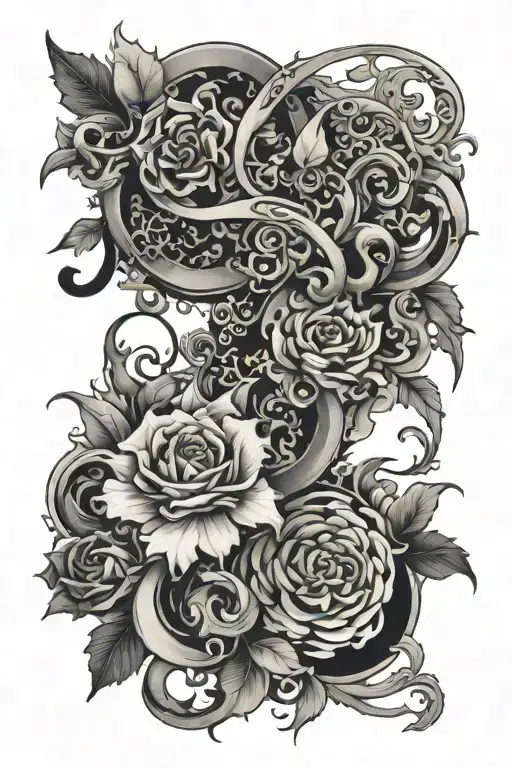 Only Name Rinan Rohan tattoo design idea