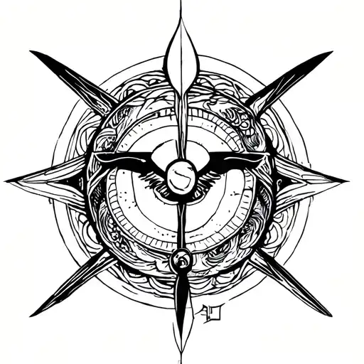 Carl Jung Syncronicity, Symbols Concept tattoo design idea
