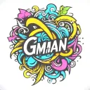 g man art studio logo tattoo design idea