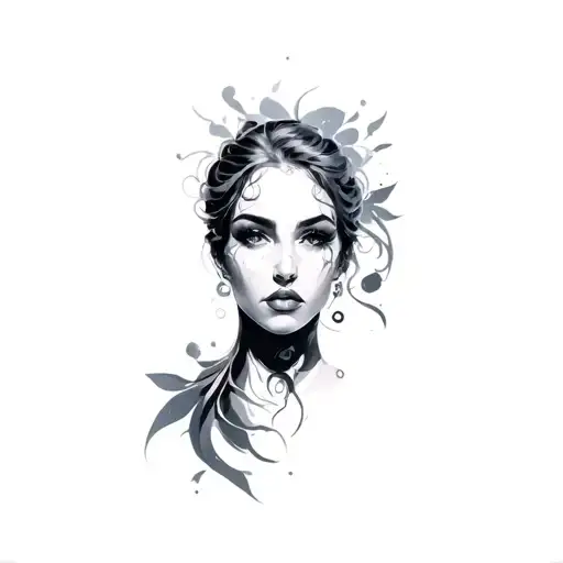 Coverup Space tattoo design idea