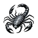 Scorpio In Japanese tattoo design idea
