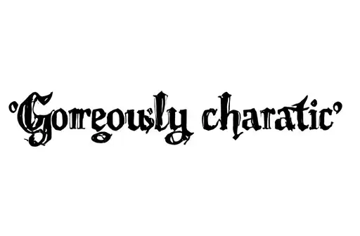 "Gorgeously chaotic " tattoo design idea
