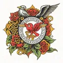 Benfica tattoo design idea