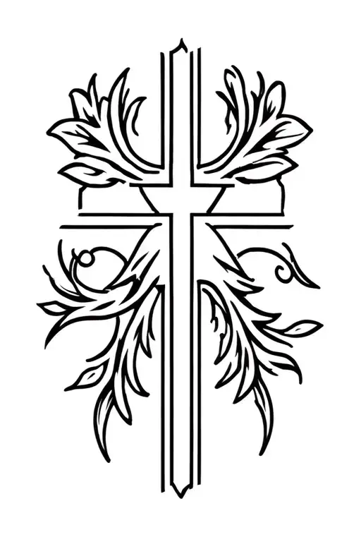 971+ Simple Cross Tattoo Ideas in 2026 - BlackInk AI