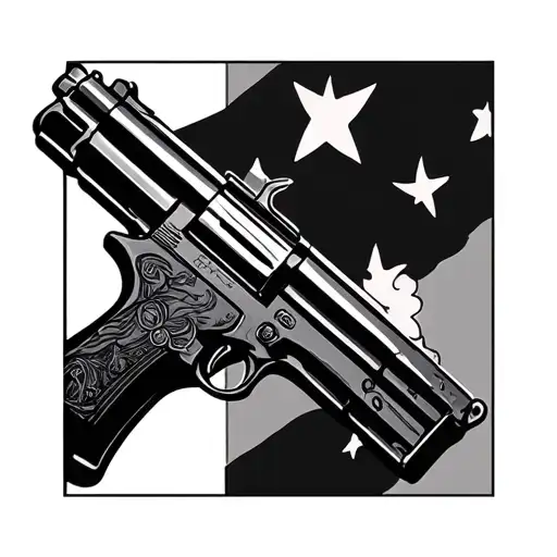 2nd Amendment tattoo design idea