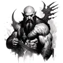 Kratos sleve tattoo design idea