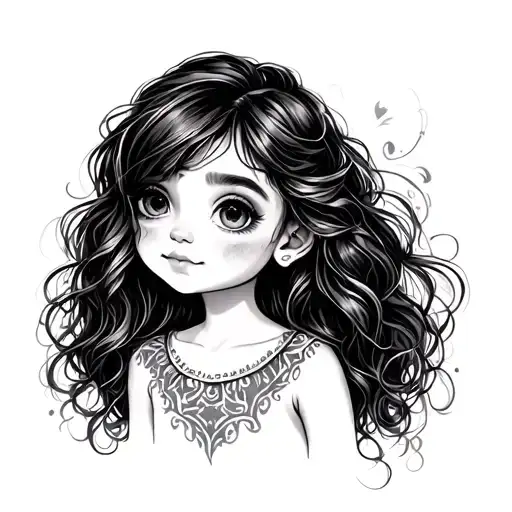 Step Daughter tattoo design idea