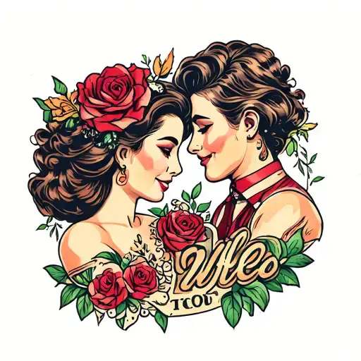 hvac, love, wife tattoo design idea