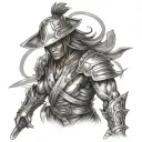 Raiden tattoo design idea