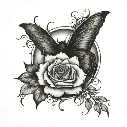 on your darkest night you will never be alone tattoo design idea