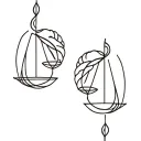 Libra and Aries tattoo design idea