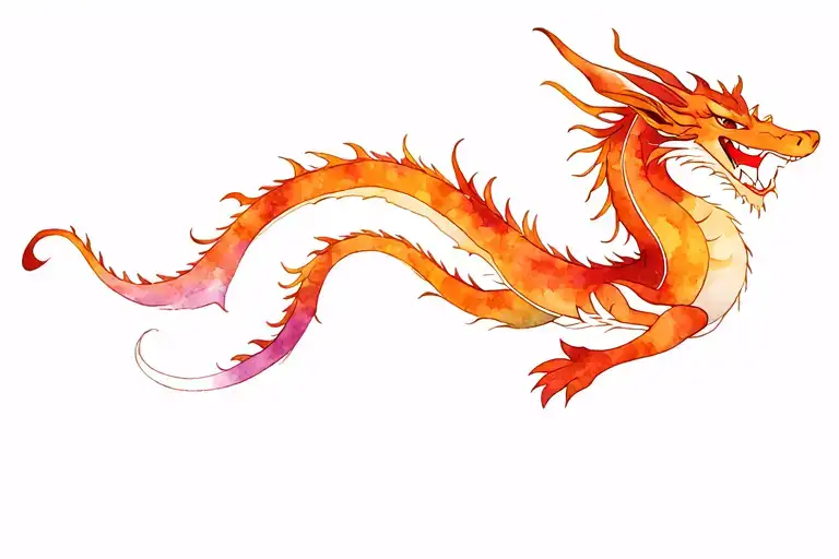 Mushu mulan tattoo design idea