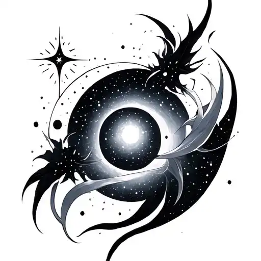 Pleiades tattoo design idea
