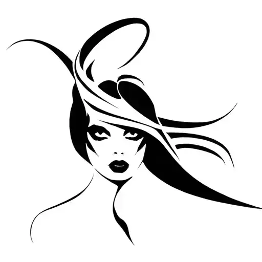 Femdom tattoo design idea