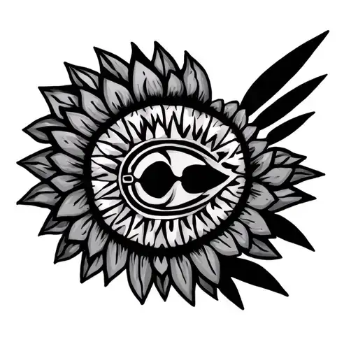 Chicano Aztec tattoo design idea