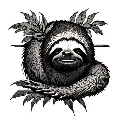 the sin of sloth tattoo design idea