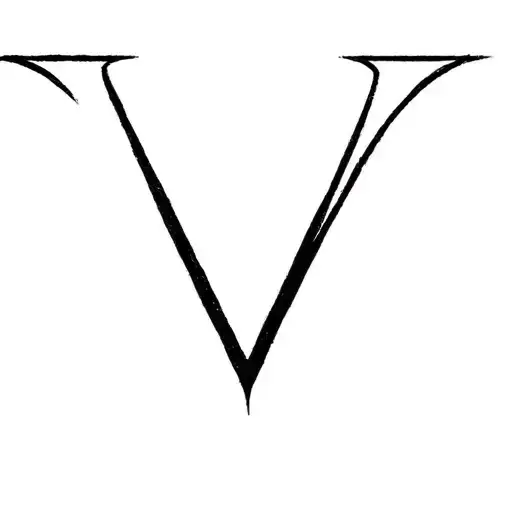 V de vagabond greco Roman mythological tattoo design idea