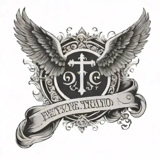 Corsica and the Bible verse “1 Peter 5:7” tattoo design idea