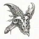 healing from a broken bone  tattoo design idea