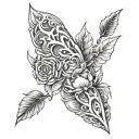 healing from a broken bone  tattoo design idea