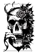 No Risk No Story tattoo design idea