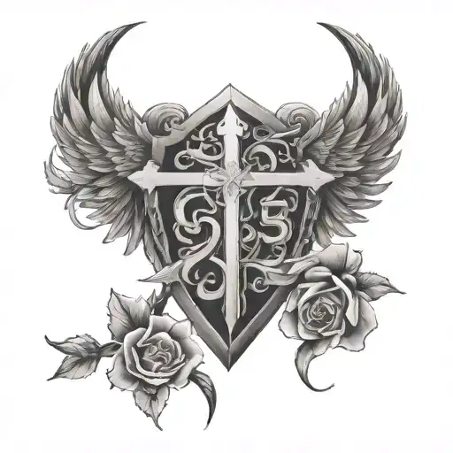 Psalm 46 5 tattoo design idea