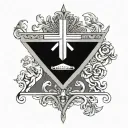 Dominican Republic, El Salvador flag tattoo design idea