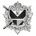 Dominican Republic, El Salvador flag tattoo design idea