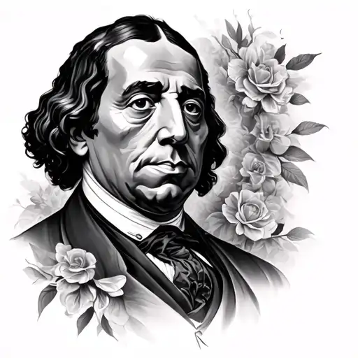 AM FRANKLIN tattoo design idea