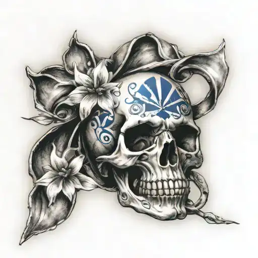 pabst blue ribbon lung cancer ribbon tattoo design idea