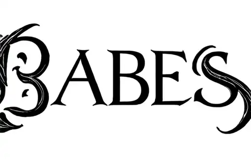 "Babes" tattoo design idea