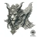 Decebal tattoo design idea