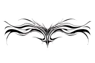 waves flowing tattoo design idea