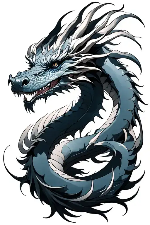 50+ Azure Dragon Tattoo Ideas in 2026 - BlackInk AI