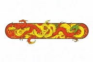 dragon tattoo design idea