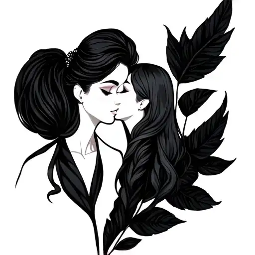 Relationship tattoo design idea