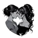 Relationship tattoo design idea