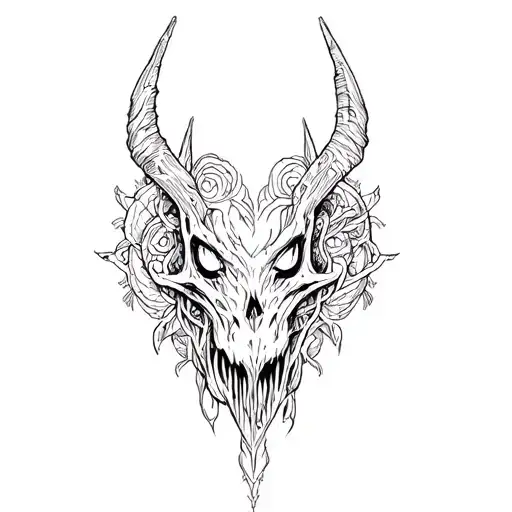 I saw love turn the evil tattoo tattoo design idea