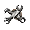 Spanner tattoo design idea