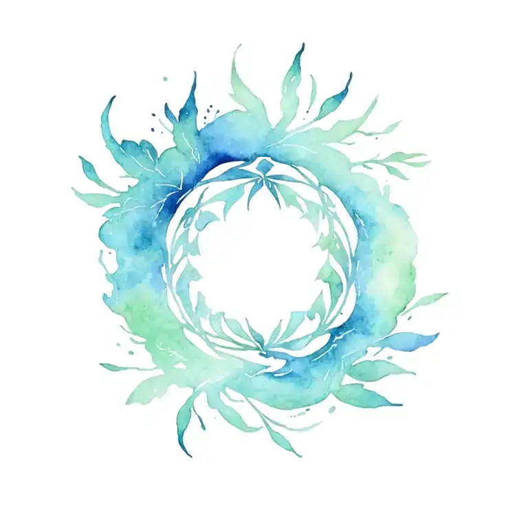 web of wyrd tattoo design idea