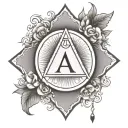 alcoholics anonymous tattoo design idea