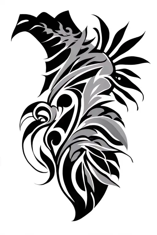 Guam Tribal tattoo design idea