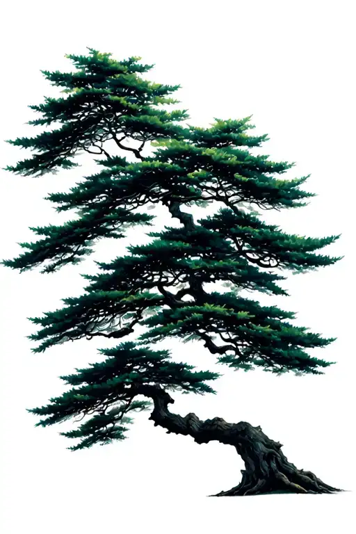 japanese maple tree tattoo design idea