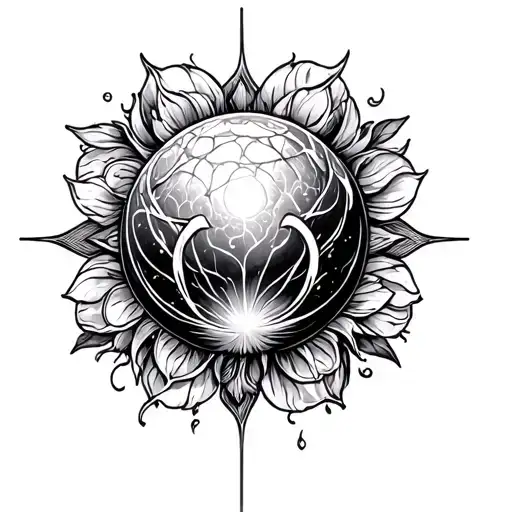 Orb of Life tattoo design idea