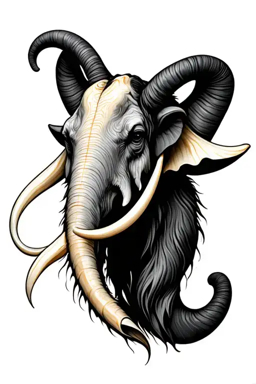  mammoth ivory jewelry tattoo design idea