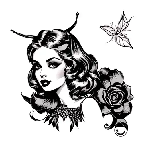 sissy tattoo design idea