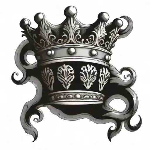 Her King Crown Gabbi tattoo design idea