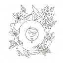 anything related with accepting change in life after you leave home tattoo design idea