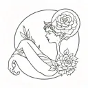 anything related with accepting change in life after you leave home tattoo design idea