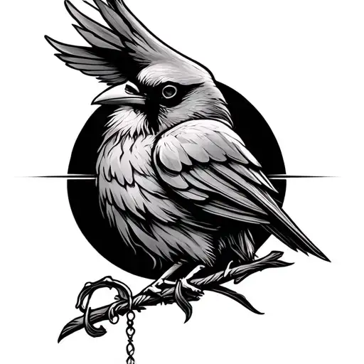 cardinal virtues discipline Justice tattoo design idea